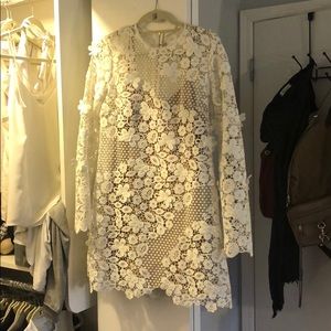 self portrait 3d floral mini. size 10